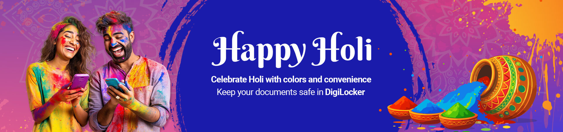 Holi Banner