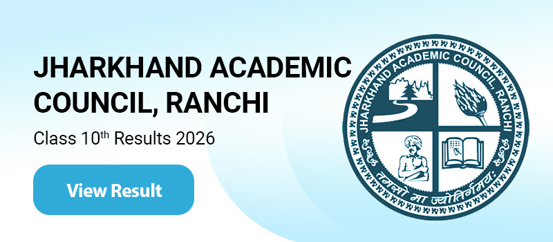 Jharkhand board class 10th result banner