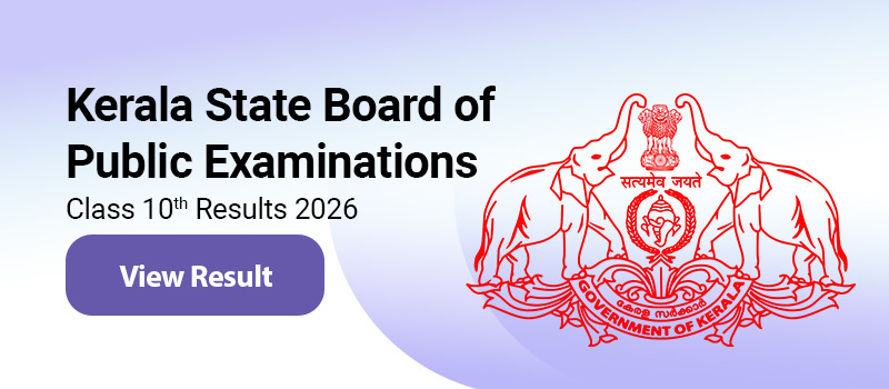 Kerala Board of Public Examinations Class X, 2026 view Result Banner